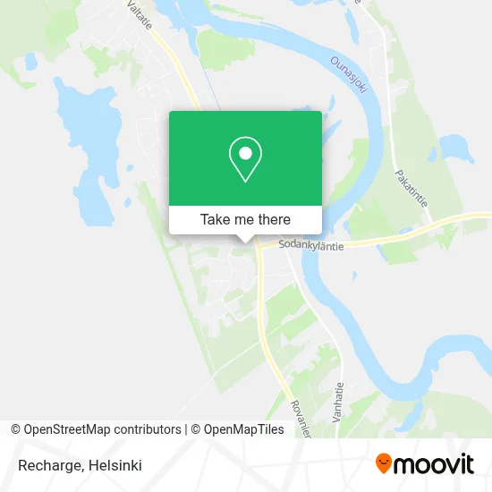Recharge map