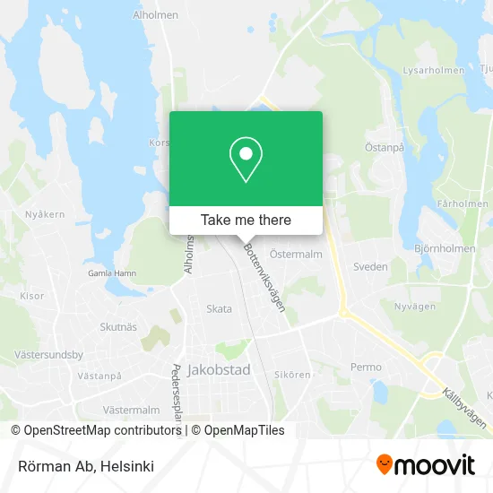 Rörman Ab map