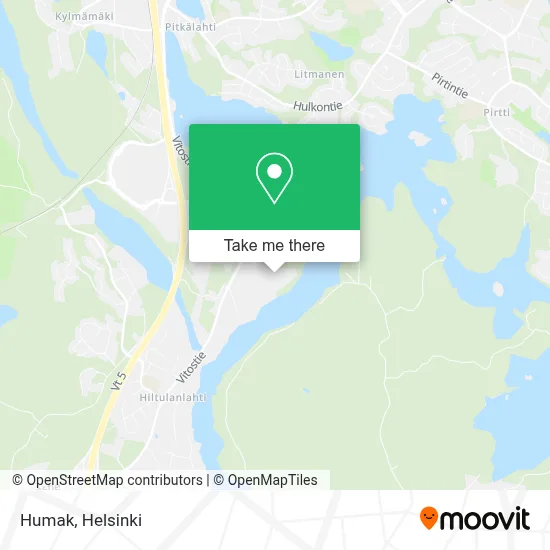 Humak map