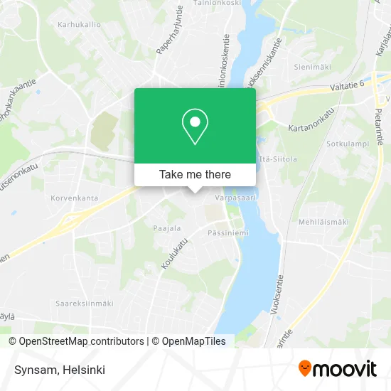 Synsam map