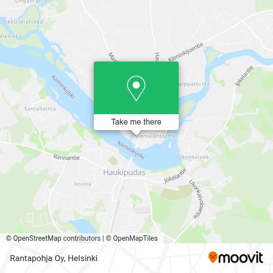 Rantapohja Oy map