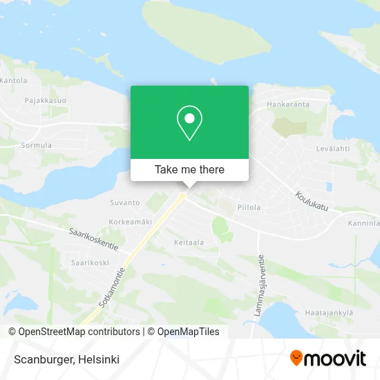 Scanburger map