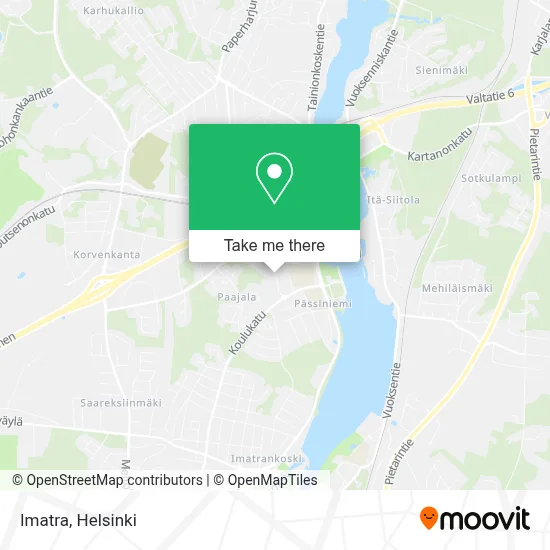 Imatra map