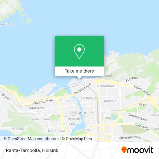 Ranta-Tampella map