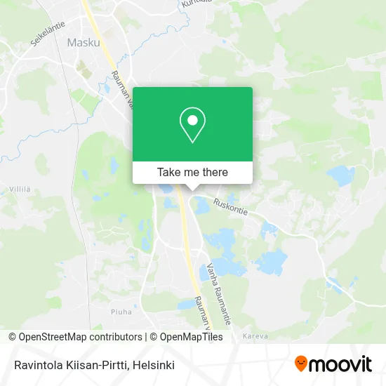 Ravintola Kiisan-Pirtti map