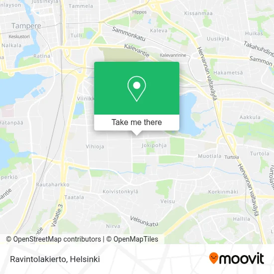 Ravintolakierto map