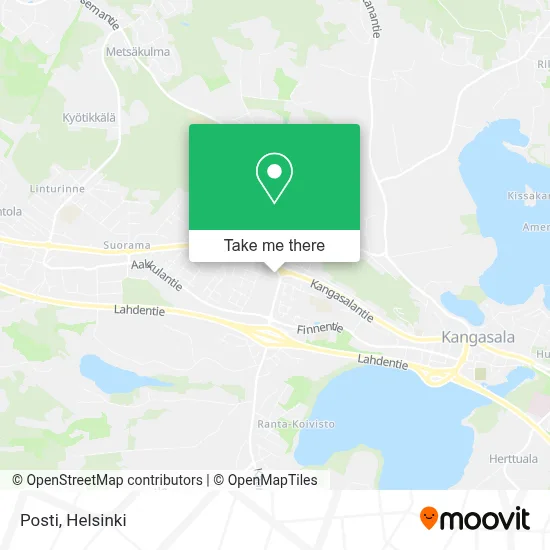 Posti map