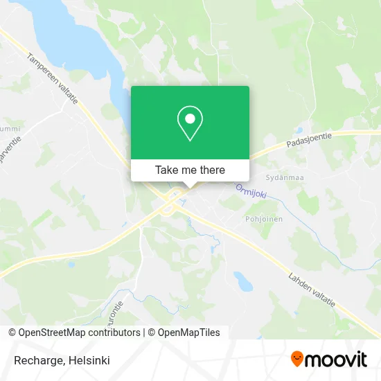 Recharge map