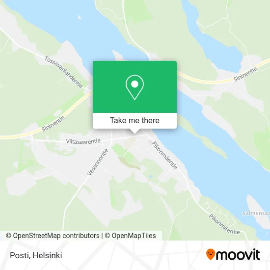 Posti map
