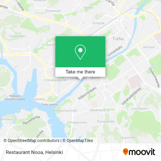 Restaurant Nooa map