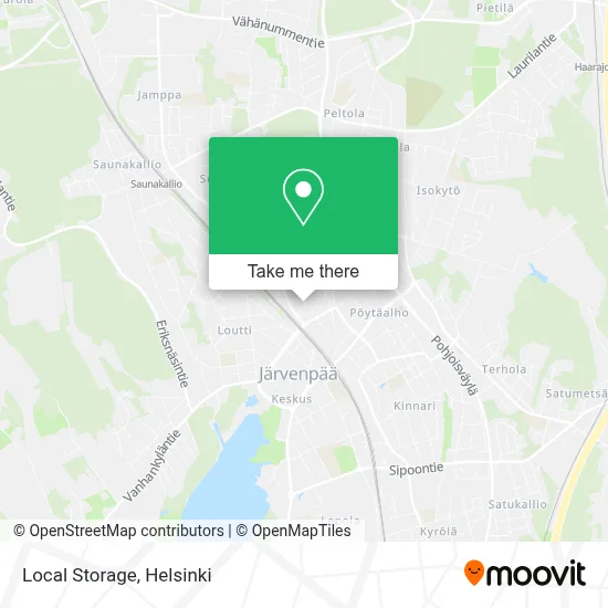 Local Storage map