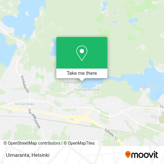 Uimaranta map