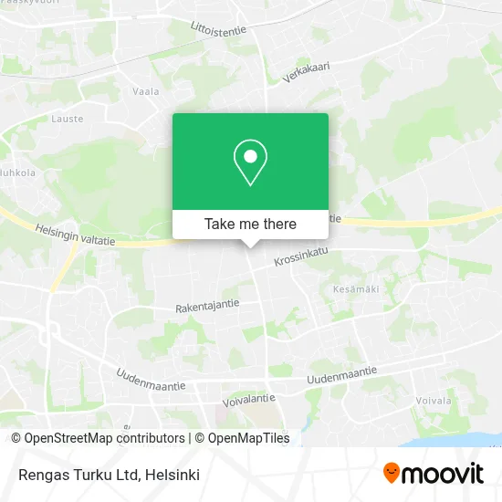 Rengas Turku Ltd map