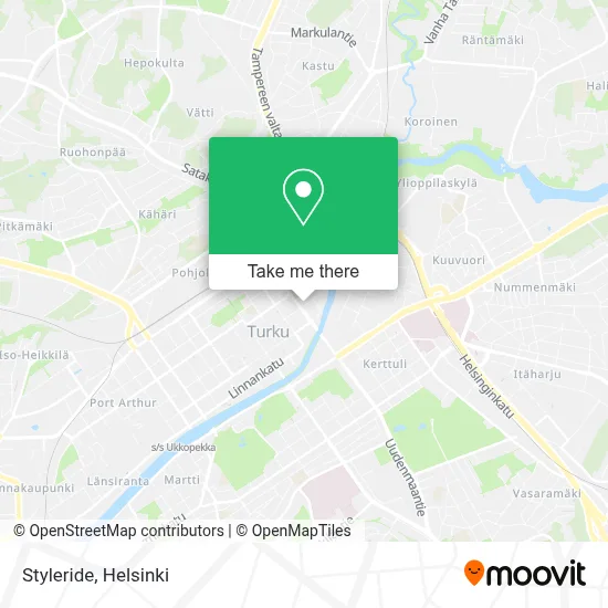 Styleride map