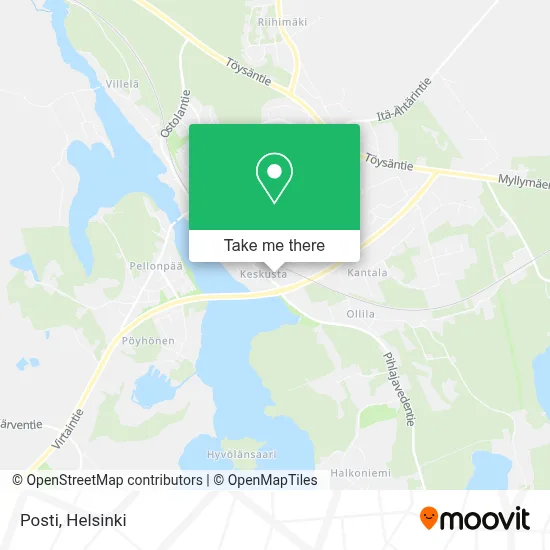 Posti map