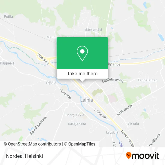 Nordea map