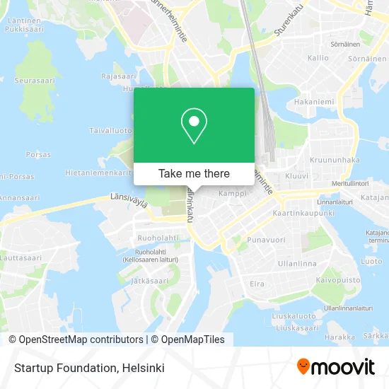 Startup Foundation map