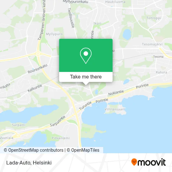 Lada-Auto map