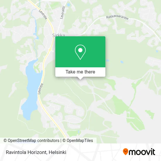 Ravintola Horizont map