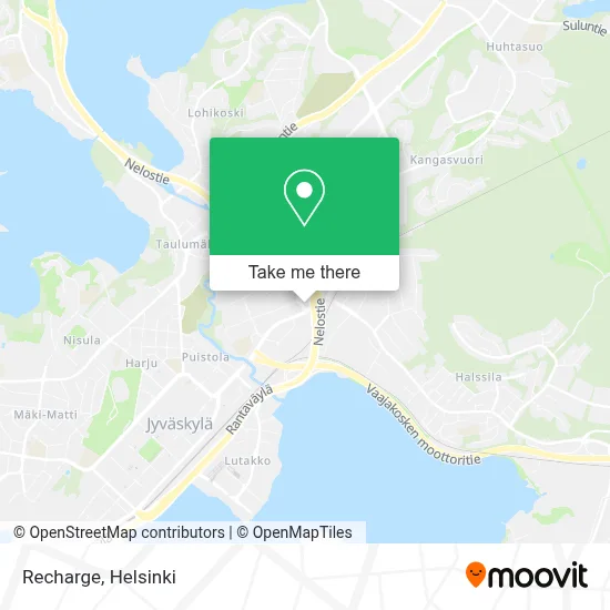 Recharge map