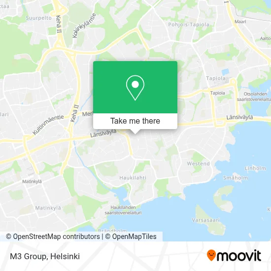 M3 Group map