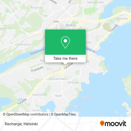 Recharge map