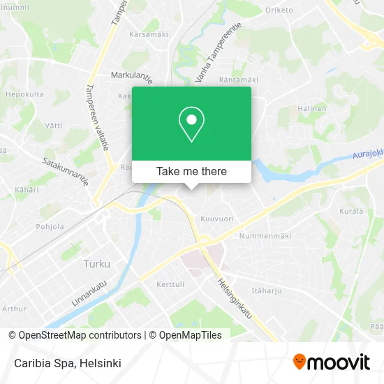 Caribia Spa map