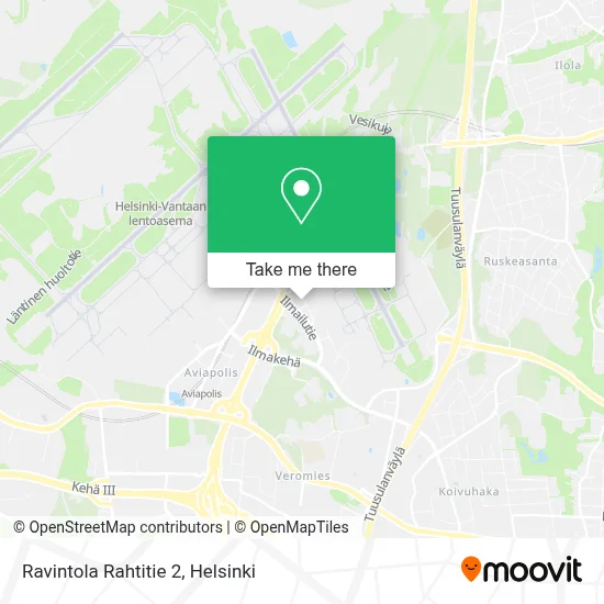 Ravintola Rahtitie 2 map
