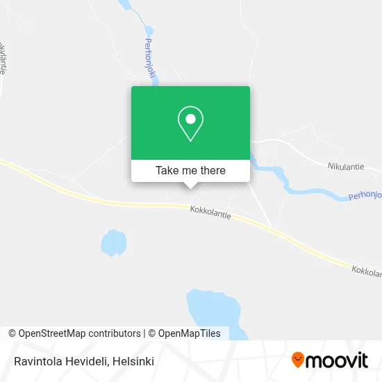 Ravintola Hevideli map