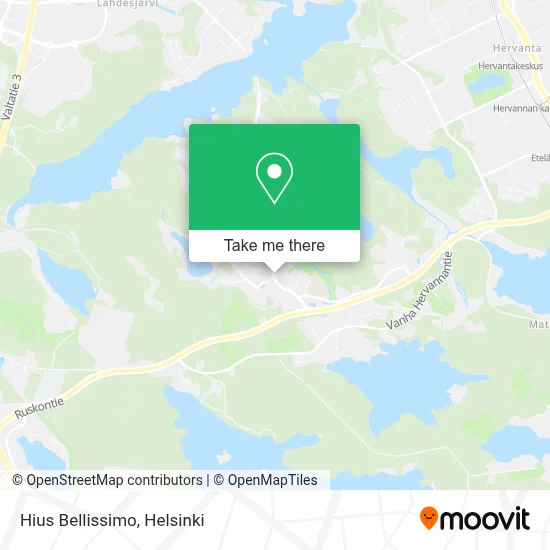 Hius Bellissimo map