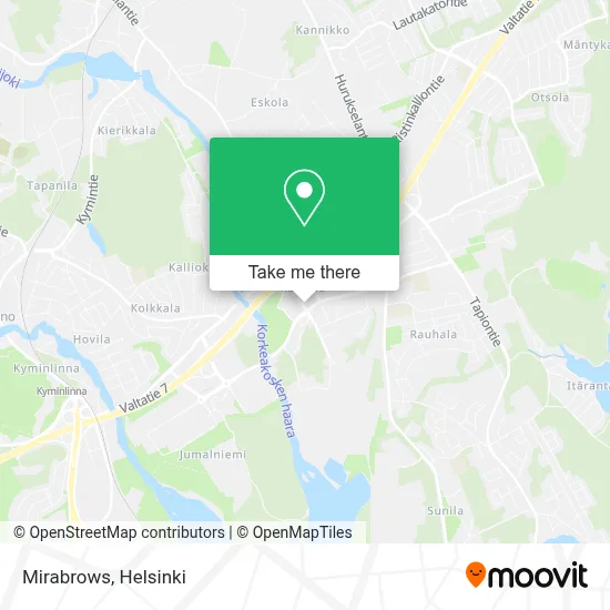 Mirabrows map