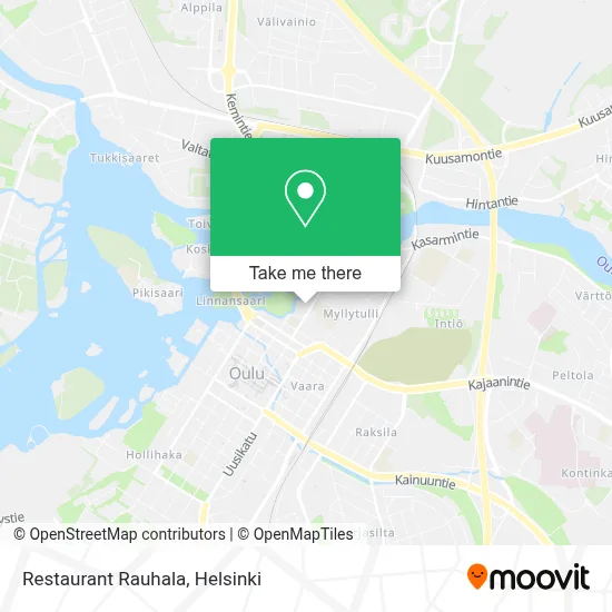 Restaurant Rauhala map