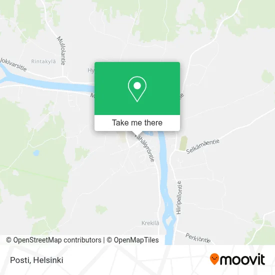 Posti map