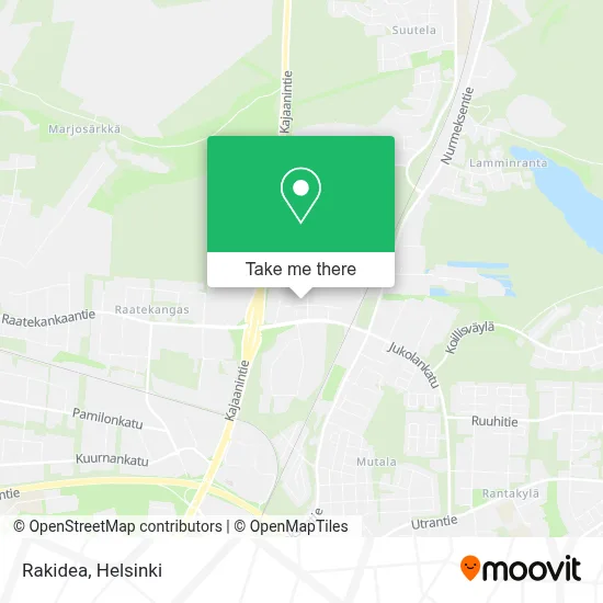 Rakidea map
