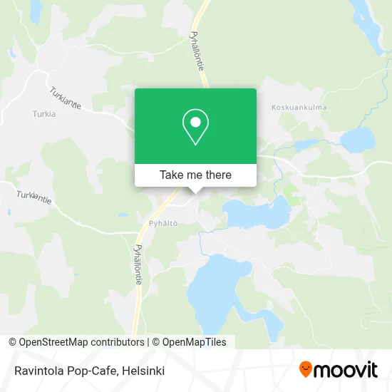 Ravintola Pop-Cafe map