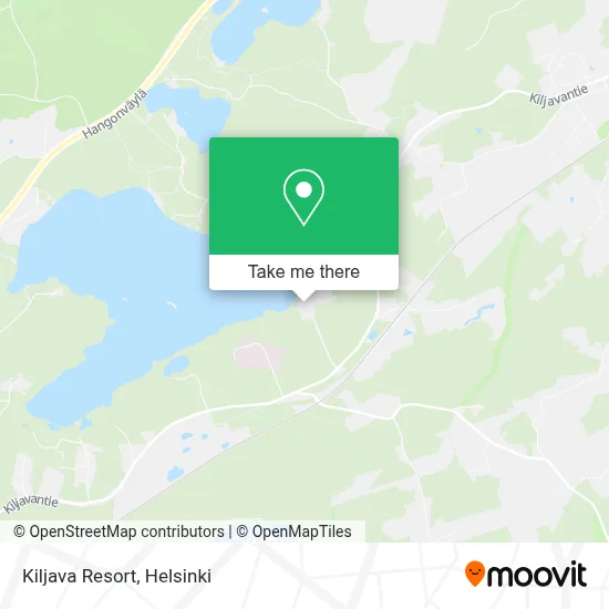 Kiljava Resort map