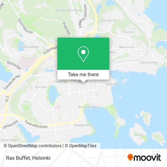 Rax Buffet map
