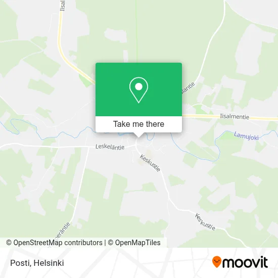 Posti map