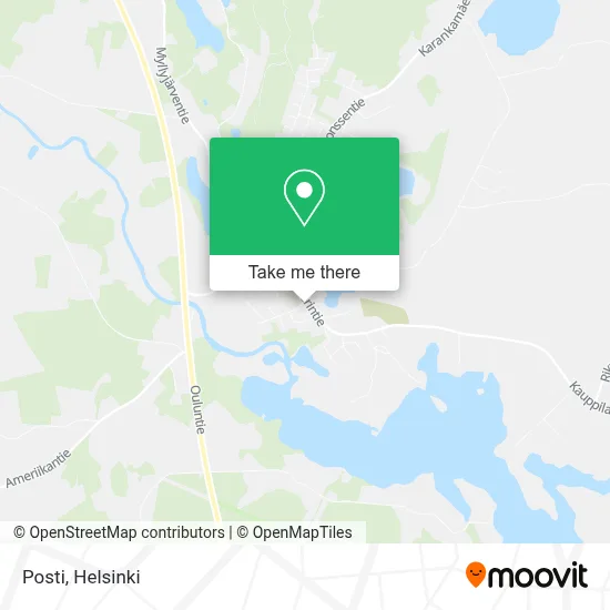 Posti map