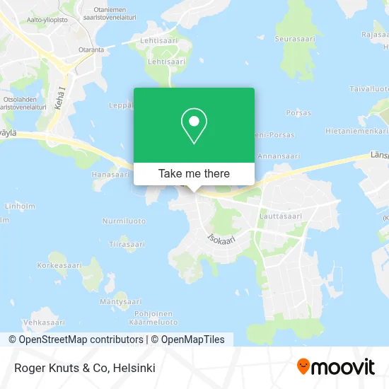Roger Knuts & Co map
