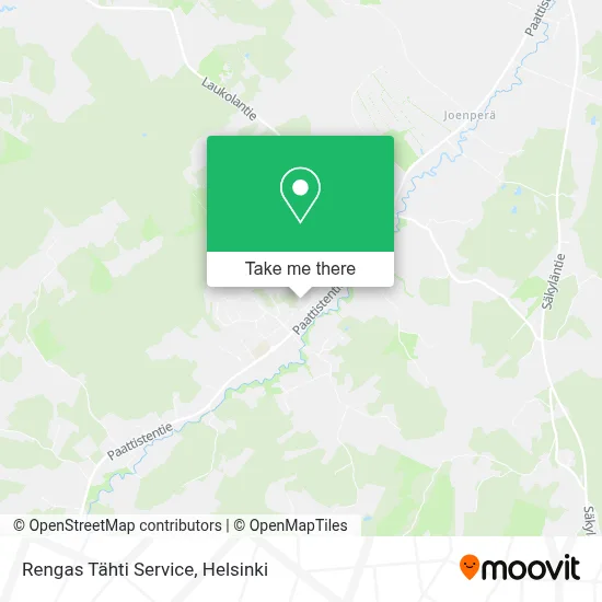 Rengas Tähti Service map