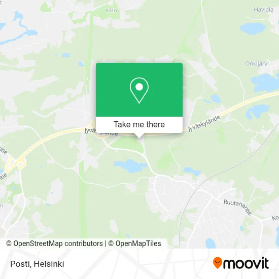 Posti map