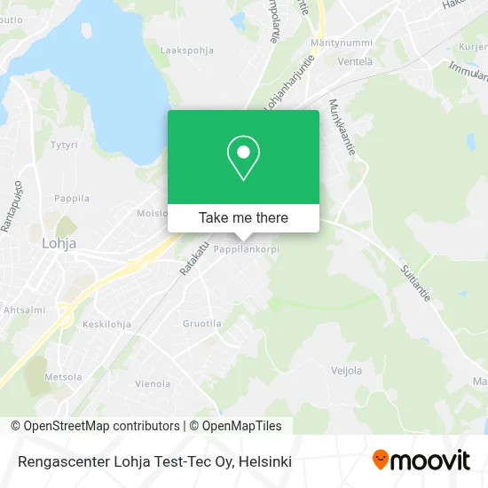 Rengascenter Lohja Test-Tec Oy map