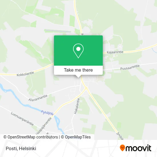 Posti map