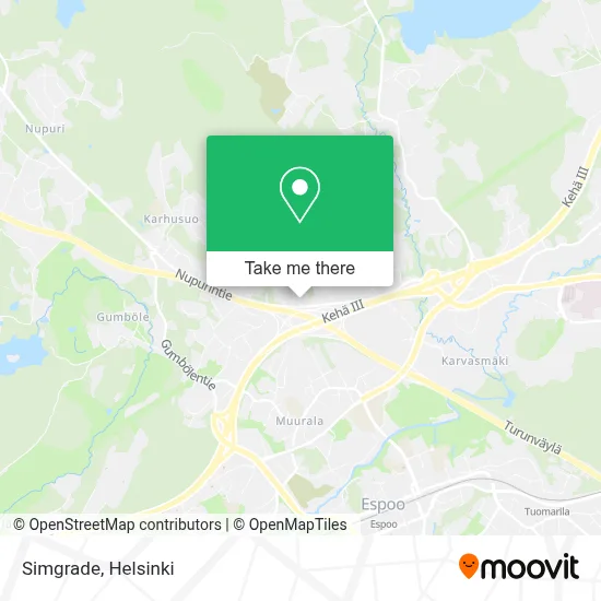 Simgrade map
