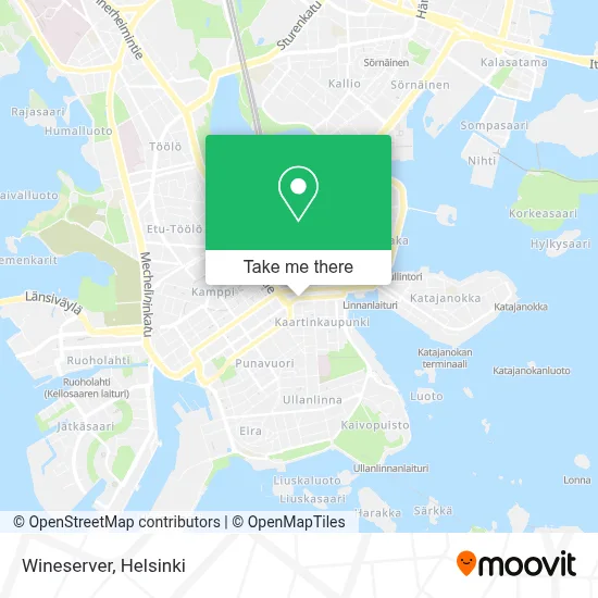 Wineserver map