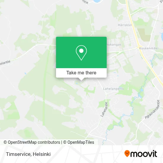Timservice map