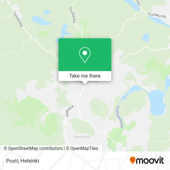 Posti map