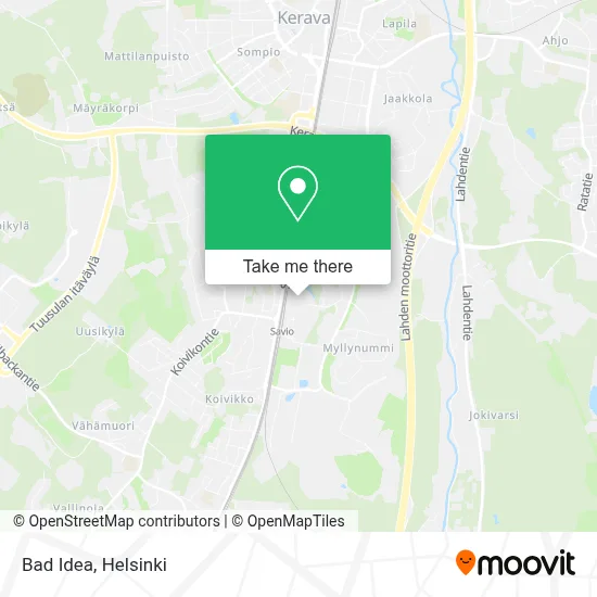 Bad Idea map