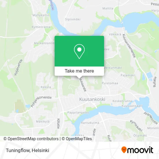 Tuningflow map